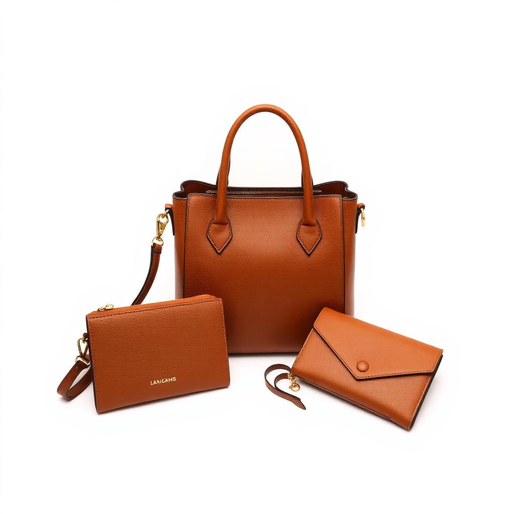 Kit Bolsas Feminina Transversal Média + Tira Colo + Carteira